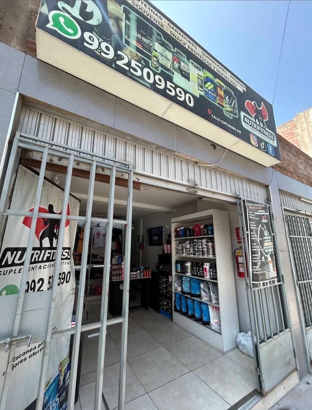 Venta de artículos y suplementacion deportiva.